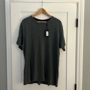 Rag and Bone dark grey classic tee *NWT*